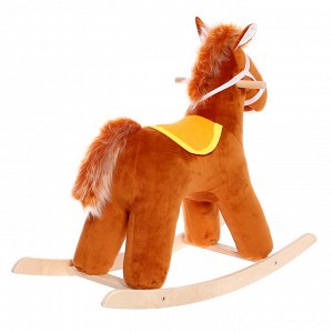 Качалка «Лошадь», цвет коричневый