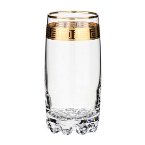 Набор стаканов для воды "сильвана греция" из 6 шт. 390 мл (кор=4набор.)