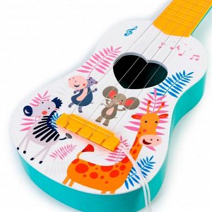 Музыкальная игрушка-гитара «Зоопарк», цвета МИКС