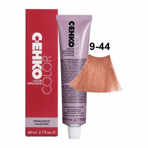 Краска для волос 9/44 имбирь перманентная крем краска для седых волос 60 мл C:EHKO Color Explosion