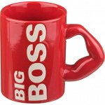 КРУЖКА &quot;BIG BOSS&quot; 500 МЛ.ВЫСОТА=12 СМ.(КОР=36ШТ.)