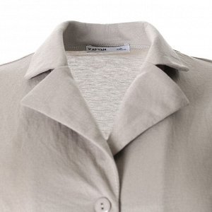 Костюм женский (рубашка, брюки, топ) KAFTAN Base, серый