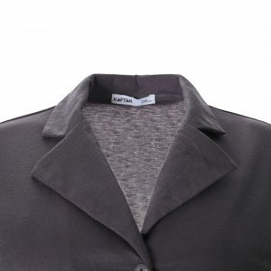 Костюм женский (рубашка, брюки, топ) KAFTAN Base, графит