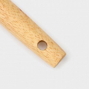 Лопатка Доляна «Бамбук», 32 см, цвет МИКС