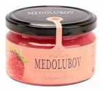 Крем-мёд Медолюбов земляника 250гр