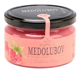 Медовое суфле Малина-земляника 250 мл Медолюбов