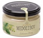 Крем-мёд Медолюбов мятно-липовый 250гр