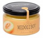 Крем-мёд Медолюбов с дыней 250гр