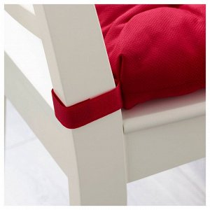 МАЛИНДА Подушка на стул, красный. 35x38x7см