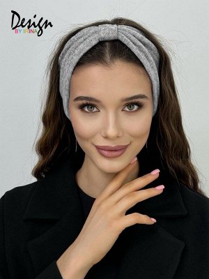 Трикотажная повязка (серая)