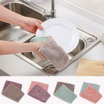 Двухслойная тряпочка из микрофибры 24*14 см 9046072