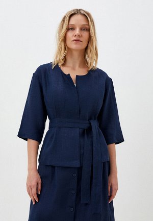 Блуза, 100% лён, FABРЕТТИ ZJ18-110