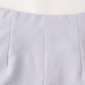 Прямые классические брюки, молочно-белый