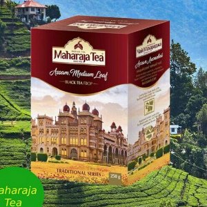 Maharaja Tea Assam Medium Leaf 250g / Чай Ассам Средний Лист 250г