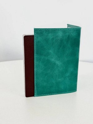 Кожаная обложка на паспорт
