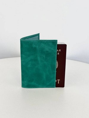 Кожаная обложка на паспорт
