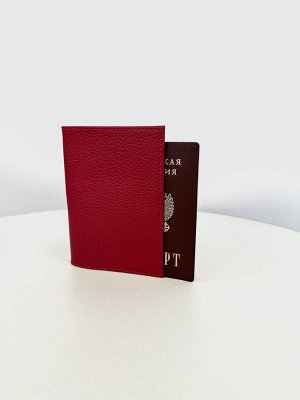 Кожаная обложка на паспорт