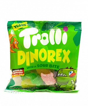 Мармелад в виде динозавров Trolli Dinorex 30 гр