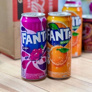 Fanta Orange 1% 500ml - Японская Фанта Апельсин с натуральным соком