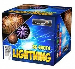 Батарея салютов "LIGHTNING" 36 залпов * 2"   1/2