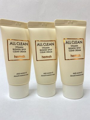 Heimish All Clean Blemish Cream Увлажняющий крем для лица 10мл