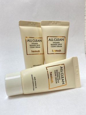 Heimish All Clean Blemish Cream Увлажняющий крем для лица 10мл