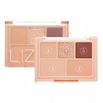 Lizda Палетка теней для век MOOD FIT PALETTE 03 WARM BEIGE TALK MINI