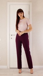 Классика резинка вискоза бордо