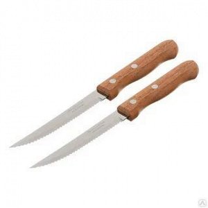 Tramontina Dynamic Нож кухонный с гладким лезвием 10см, цена за 2шт. на блистере, 22320/204
