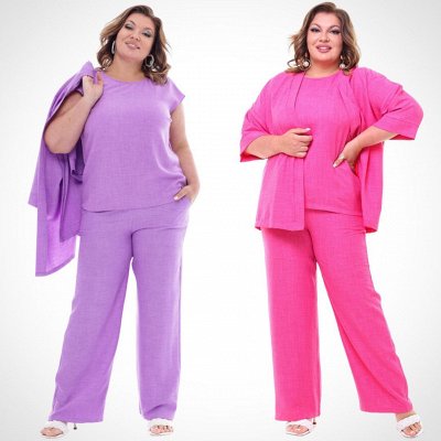 Леди Мари. Легкие костюмы Plus Size