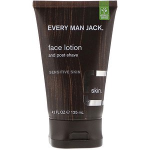 Every Man Jack, Face Lotion, Sensitive Skin, Fragrance Free, 4.2 fl oz (125 ml)