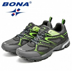 Кроссовки Bona Silver Green