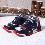 Утепленные кроссовки с мехом детские