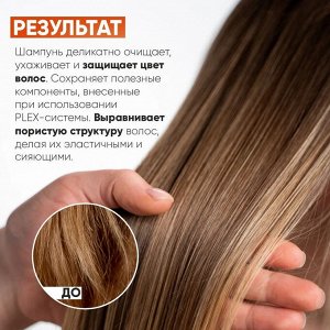 Epica Шампунь для волос восстанавливающий защита цвета окрашенных волос  Epica Professional ComPlex PRO с комплексом FiberHance 250 мл Эпика