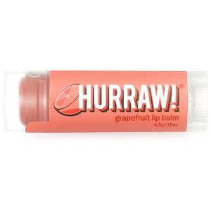 Hurraw! Balm, бальзам для губ, со вкусом грейпфрута, 4,3 г (0,15 унции)