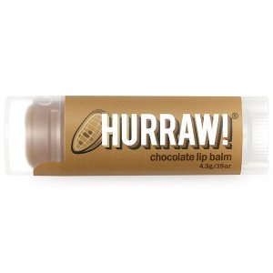 Hurraw! Balm, Бальзам для губ со вкусом шоколада, 0,15 унций (4,3 г)