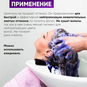 Epica Шампунь для волос с фиолетовым пигментом Professional Cold Blond 300 мл Эпика