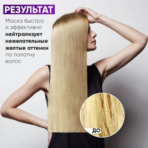 Маска для окрашенных волос с фиолетовым пигментом Epica Professional Cold Blond 250 мл Эпика