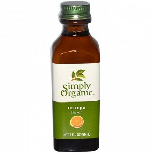 Simply Organic, Апельсиновый ароматизатор, 2 жидк. унц. (59 мл)