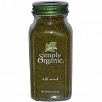 Simply Organic, Укроп, 0,81 унции (23 г)