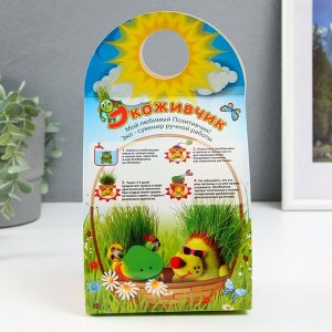Набор для выращивания «ЭкоЖивчик. Медвежонок», фигурка растущая в подарочной упаковке