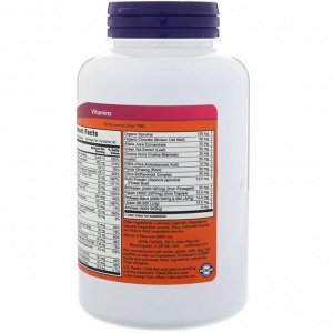 Now Foods, EcoGreen Multi, Без содержания железа, 180 вегетарианских капсул