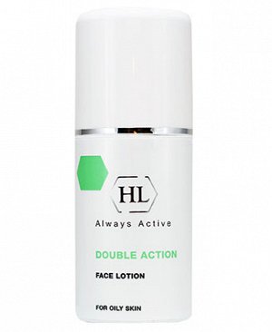 104024, DOUBLE ACTION Face Lotion лосьон д/лица, 125 мл, HOLY LAND