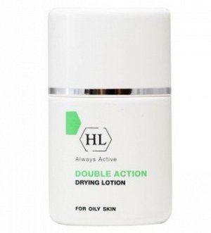 104149, DOUBLE ACTION Drying Lotion подсушивающий лосьон, 30 мл, HOLY LAND