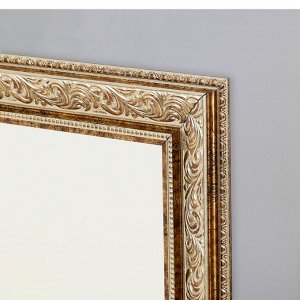 Зеркало, 100 х 40 см, настенное, в багете