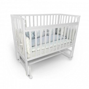 Кровать детская Molli, с поперечным маятником, белый