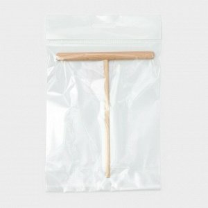 Палочка для блинов и раскатывания теста, 14,5x12 см, бук
