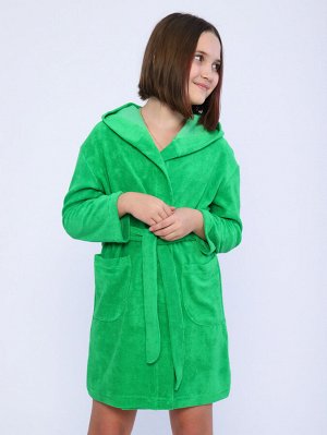 Халат детский из махры Нежность яблоко