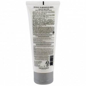 The Face Shop, Отшелушивающая очищающая пена White Seed, 5,0 жидк. унций (150 мл)