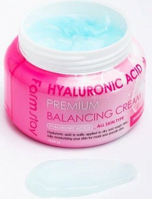 Farm Stay Балансирующий крем с гиалуроновой кислотой Hyaluronic Acid Premium Balancing Cream, 100 гр